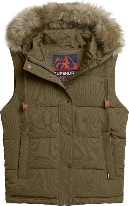 Produktbild Superdry Everest Steppweste mit Kunstfellbesatz (XS)