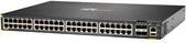 Image du produit HPE E Aruba 6300F Switch, 48 Port 1GbE PoE and 4 Port SFP56, Layer 3, Stackable, 1U, One Touch (48 ports)