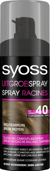 Image du produit Syoss Growth HairSpray Medium Brown 120ml (120 ml)