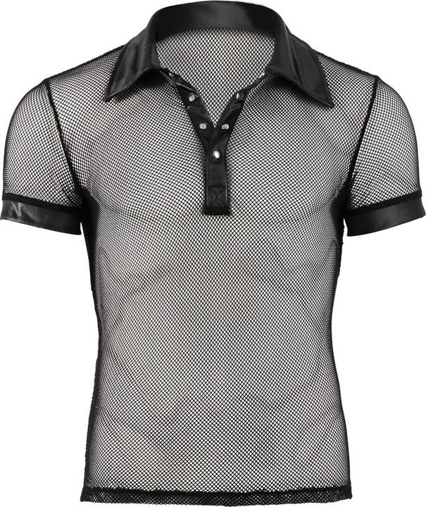 Image du produit Svenjoyment Netz-Shirt mit Wetlook (L)