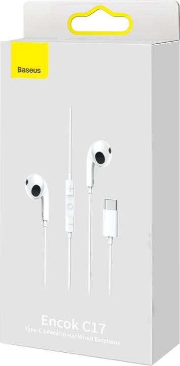 Actual product image Baseus Encok C17 (No noise cancellation, Cable)