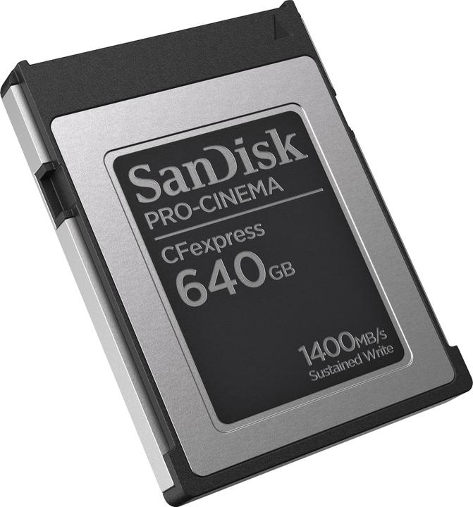 Produktbild SanDisk Professional PRO-CINEMA CFexpress Type B (640 GB, CFexpress Typ B)