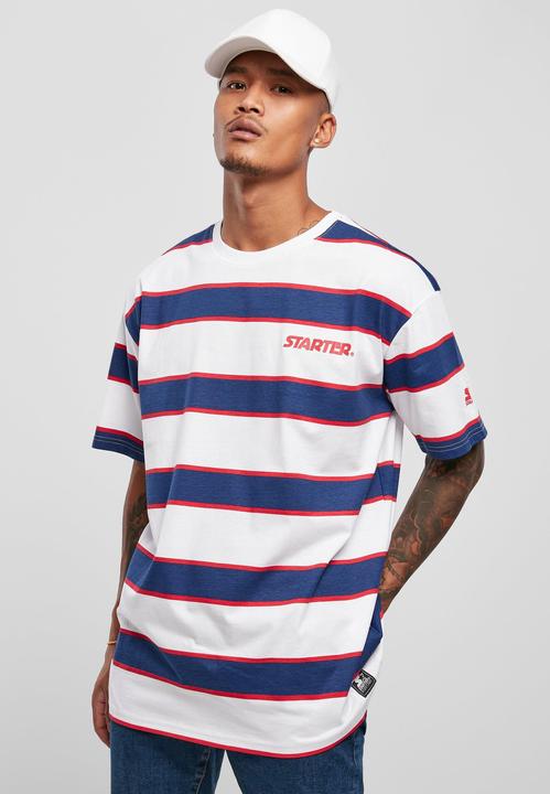 Actual product image Starter Logo Striped Tee (M)
