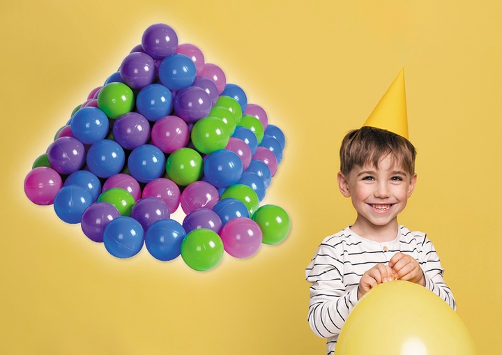 Produktbild Knorrtoys Bälleset ca. Ø6 cm - 100 balls/softcolor