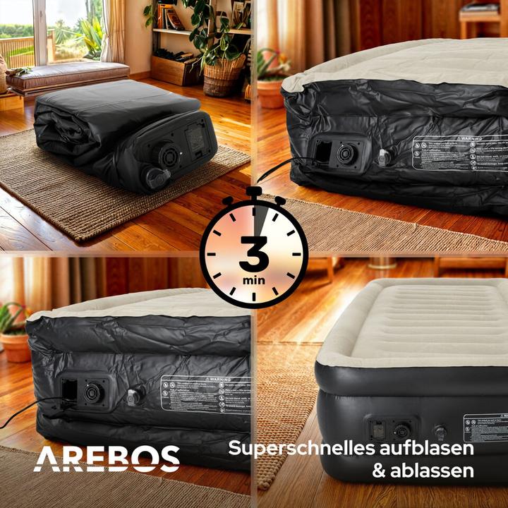 Image du produit Arebos Matelas gonflable (95 x 203 cm)