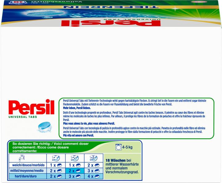 Image du produit Persil Universal (18 Cycles de lavage, Tabs)