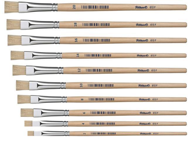 Produktbild Pelikan Pinsel Sorte 613F (16 mm)