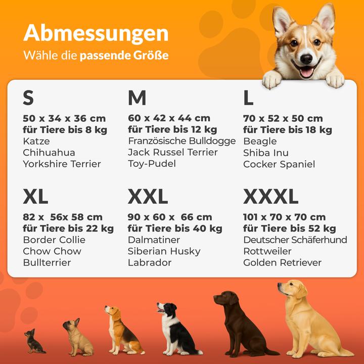 Image du produit Cadoca Caisse de transport S (Chien, Lavable, Pliable)
