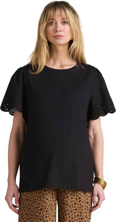 Produktbild Envie de Fraise Bio-Kollektion: Umstands-Shirt mit Lochmuster am Ärmel (36, 38)