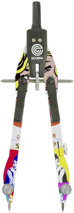 Produktbild Ecobra Schnellverstell-Zirkel New Master Pop Art