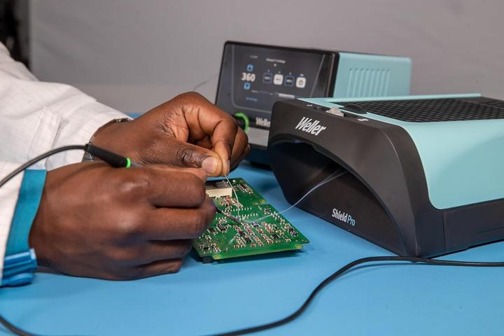 Produktbild Weller Erem Weller ZERO SMOG SHIELD PRO Lötrauchabsaugung 230 V 20 W