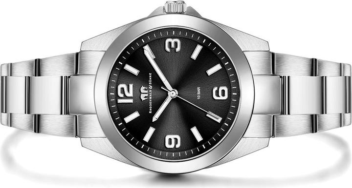 Immagine prodotto Orologio al quarzo da donna Majestia in acciaio inox argento - 32446 (Orologio da polso analogico, 37.50 mm)