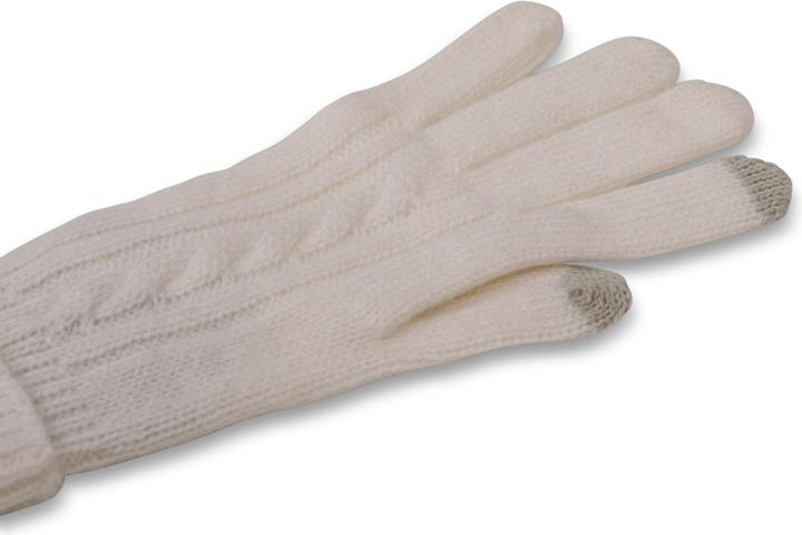 Actual product image Cash-Mere Cashmere Gloves with cable stitch (S, M)