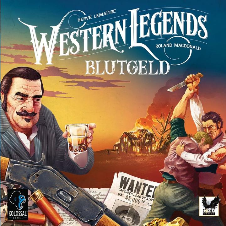 Produktbild Corax Games Western Legends (2. Edition) Blutgeld