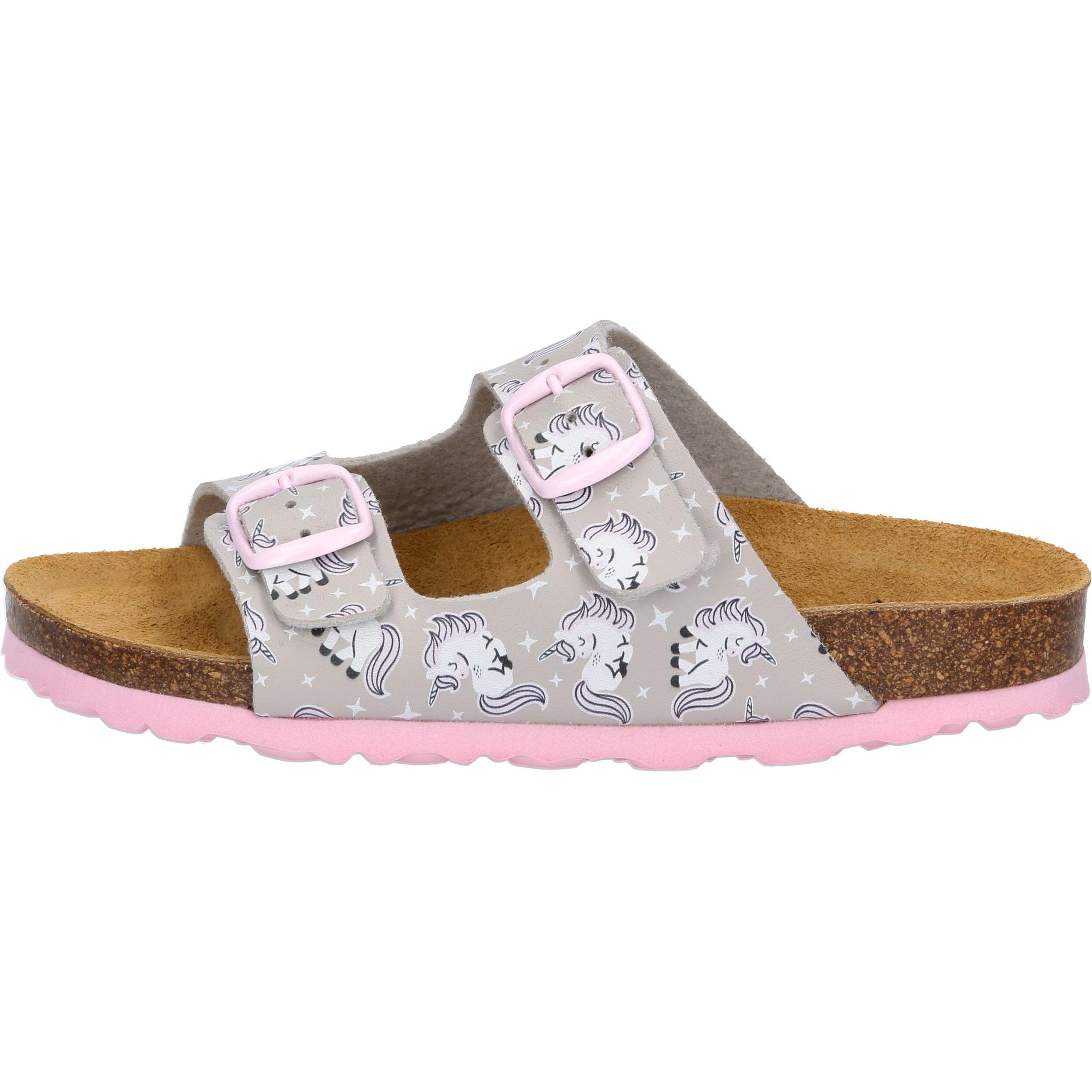 Thumbnail - Lico, Mädchen, Hausschuhe, Bioline Unicorn, Grau, (35)