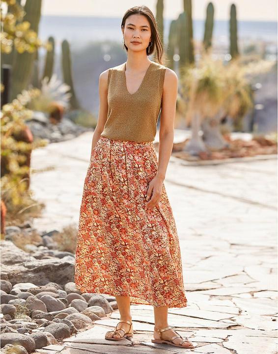 Actual product image Anne Weyburn Top with V-neck (36, 38)