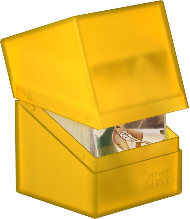 Produktbild Ultimate Guard UGD010690 - Boulder Kartenbox - 100+ Karten, Standardgrösse, bernstein