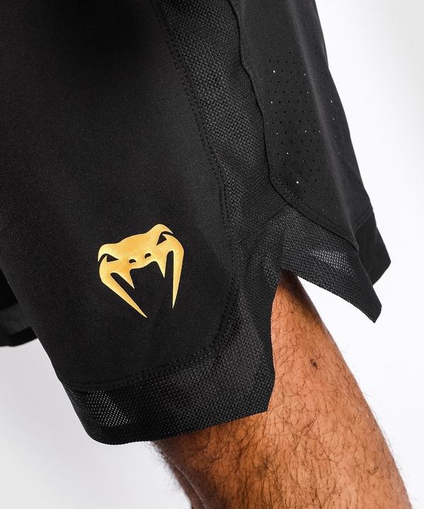 Image du produit Venum Tempest 2.0 Training Shorts â€“ Black/Gold - S (S)