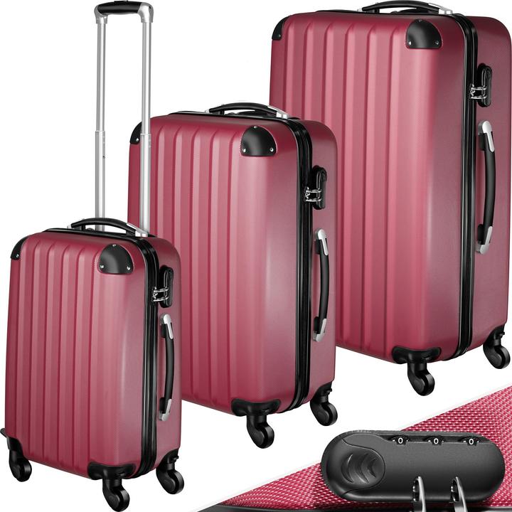 Actual product image tectake Hard case set (95 l)