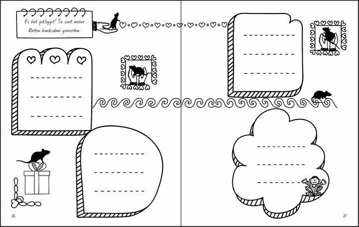 Produktbild Rattenliebe - Dein praktischer Alltags-Planer für glückliche Fellnasen (Deutsch, Carla Oblasser, Caroline Oblasser, 2019)