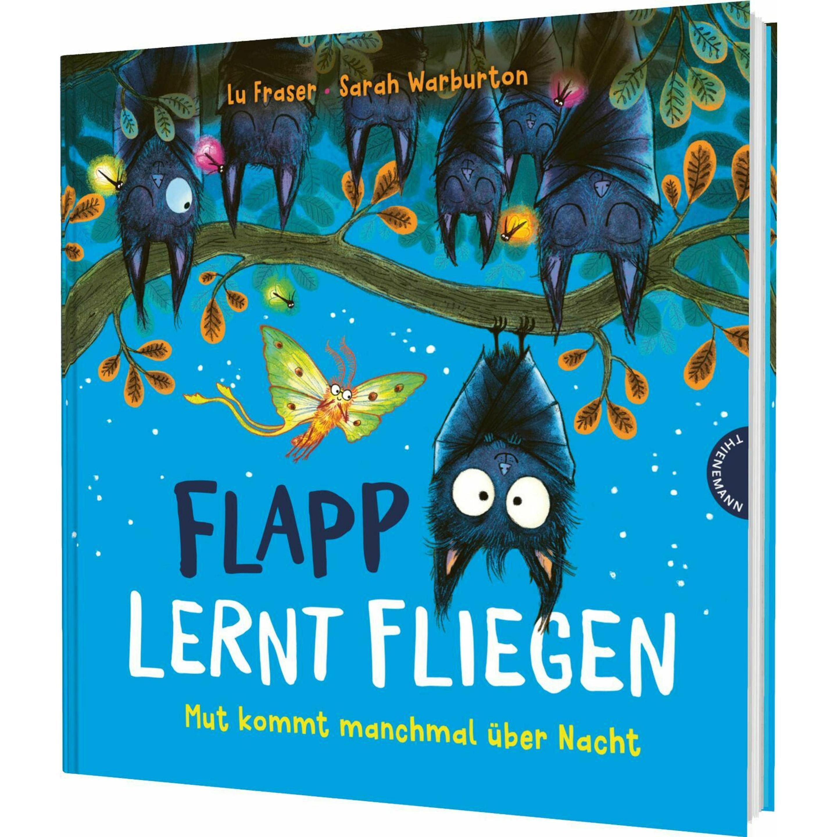 Fraser:Flapp lernt fliegen, Libro per bambini di Sarah Warburton, Maria Höck, Lu Fraser