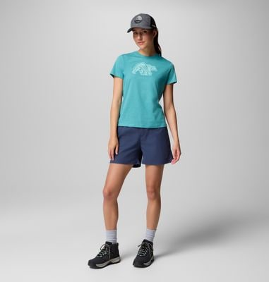 Actual product image Columbia Women's Ruby Springs™ Graphic Fitted Technical T-Shirt (XS)