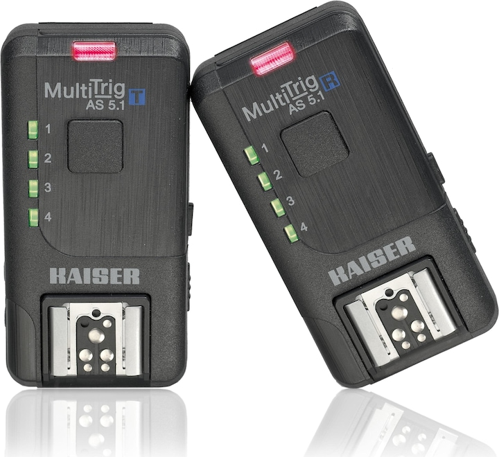 Kaiser MultiTrig AS 5.1 Funkauslöser-Set (Infrarot, Kabel)