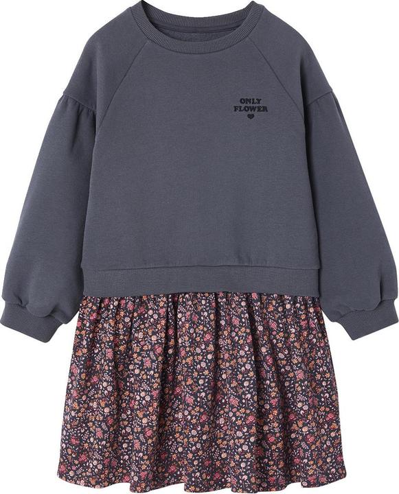 Produktbild Vertbaudet Mädchen Kleid mit Materialmix (98)