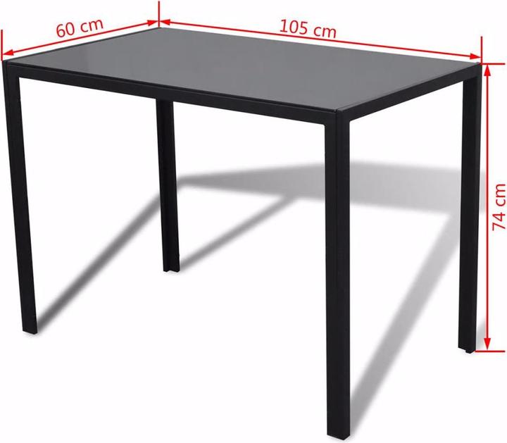 Actual product image vidaXL Esszimmergarnitur (Glass)