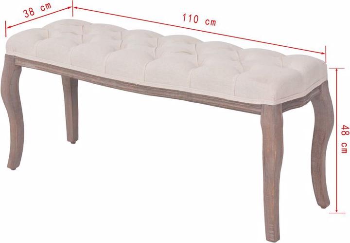 Image du produit vidaXL Bank (110 cm)