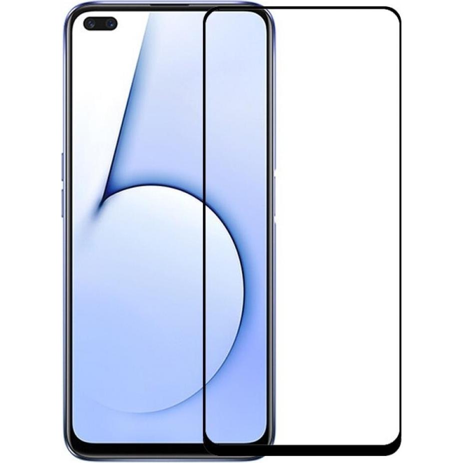 Screenguard Realme X50 5G Full Screen Panzerglas Schutzfolie 2.5D 9H (1 Stück, Realme X50 5G), Smartphone Schutzfolie, S...