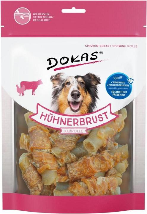 Produktbild Dokas Kyllingebryst tyggeruller 250gr (250 g)