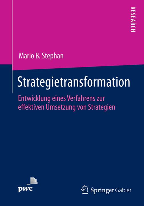 Produktbild Strategietransformation (Deutsch, Mario B. Stephan, 2014)