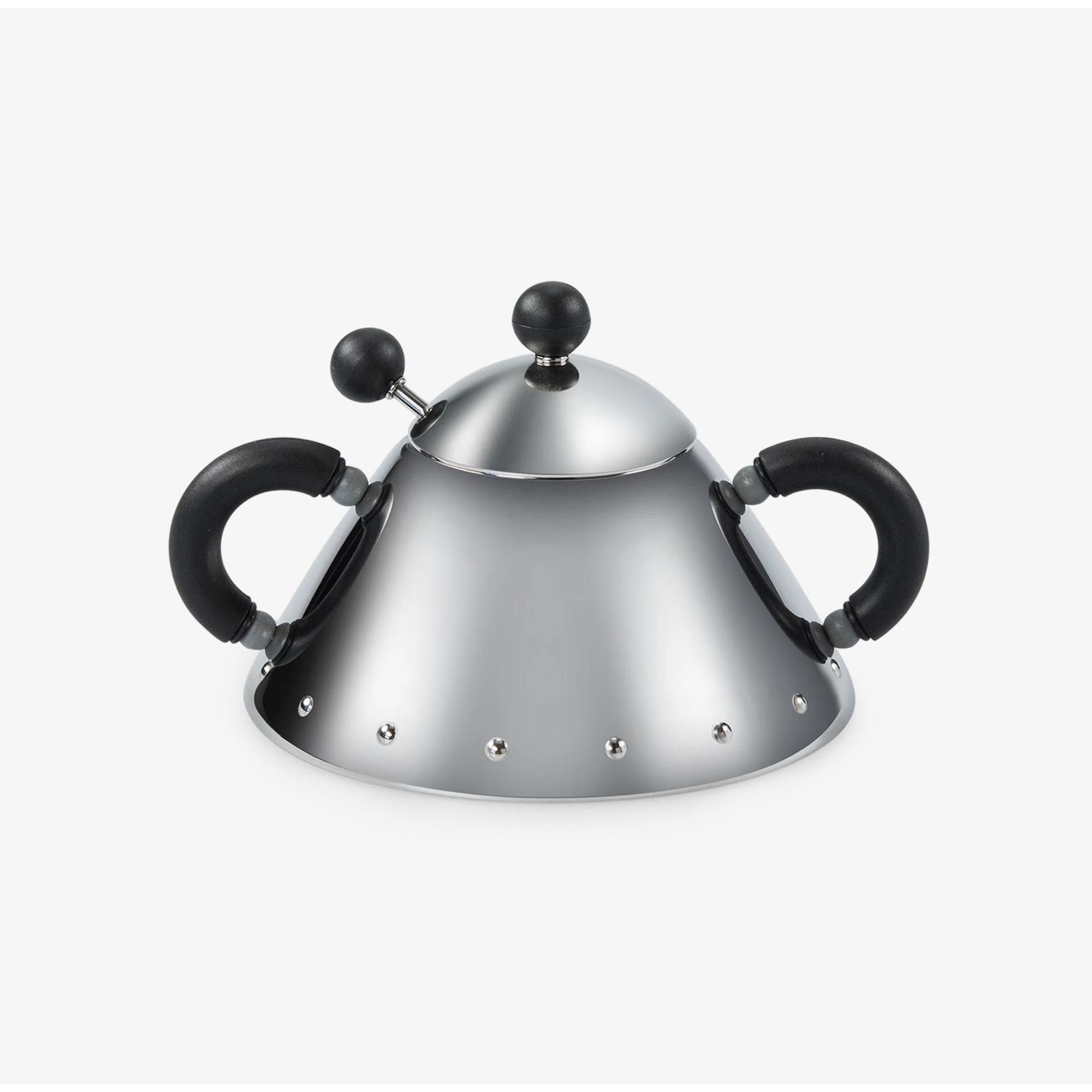 Thumbnail - Alessi Zuckerdose, Vorratsbehälter, Silber