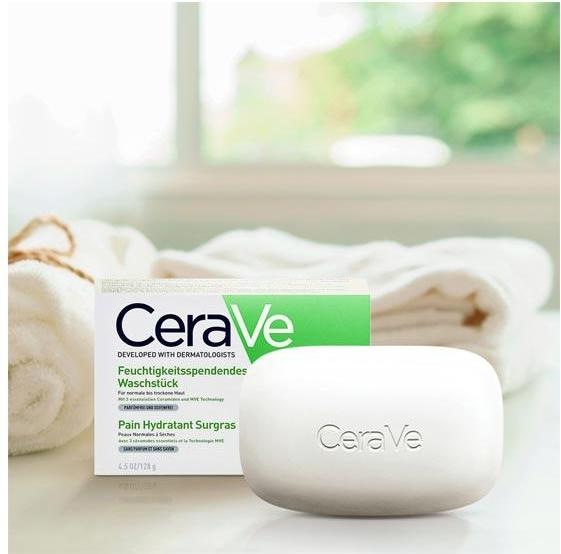 Produktbild CeraVe Feuchtigkeitsspendendes Waschstück (Reinigungstücher, 128 ml)