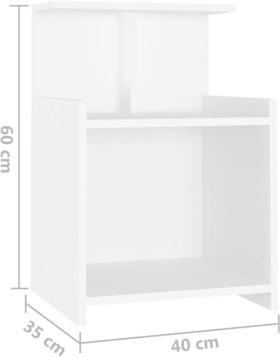 Produktbild vidaXL Nachttisch (35 x 40 x 60 cm)