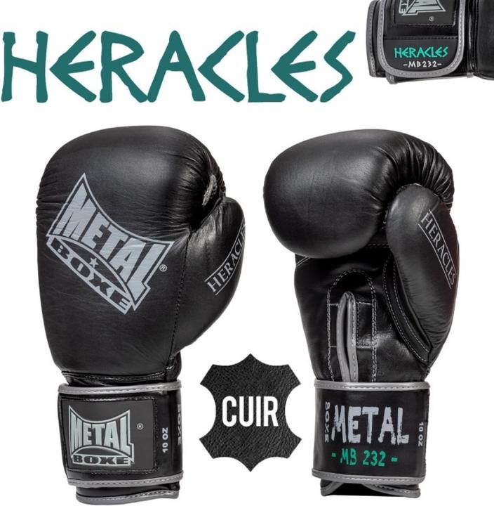 Produktbild MetalBoxe Lederhandschuhe Heracles (8 OZ)