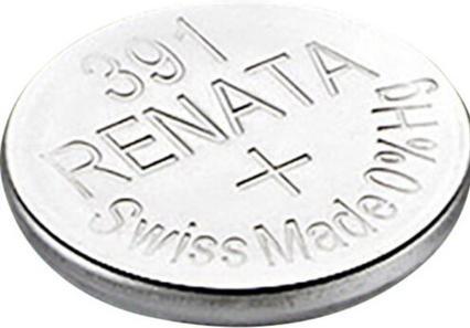 Produktbild Renata Knopfzelle 391 1.55 V 1 St. 50 mAh Silberoxid (1 Stk., SR55, 50 mAh)