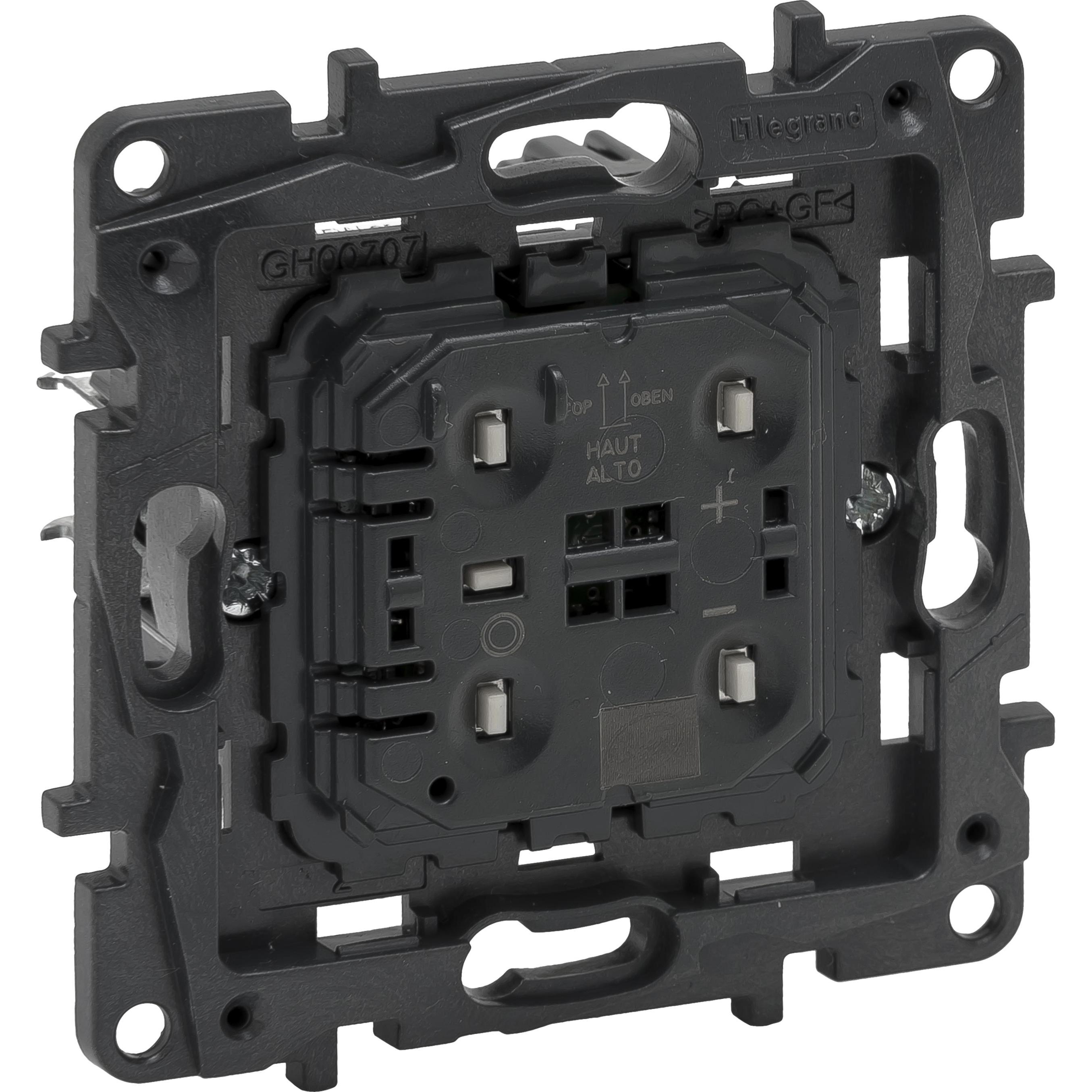 Legrand, Lichtschalter + Storenschalter, EINSATZ UNIV TASTIMMER 300W (864018 NILOE STEP)