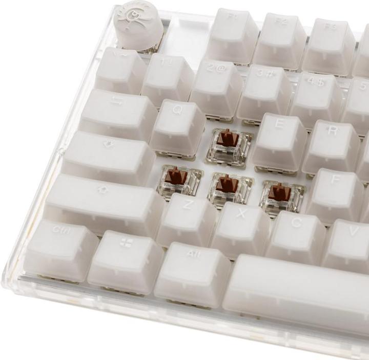 Actual product image Ducky One 3 TKL Aura White (US, Cable)