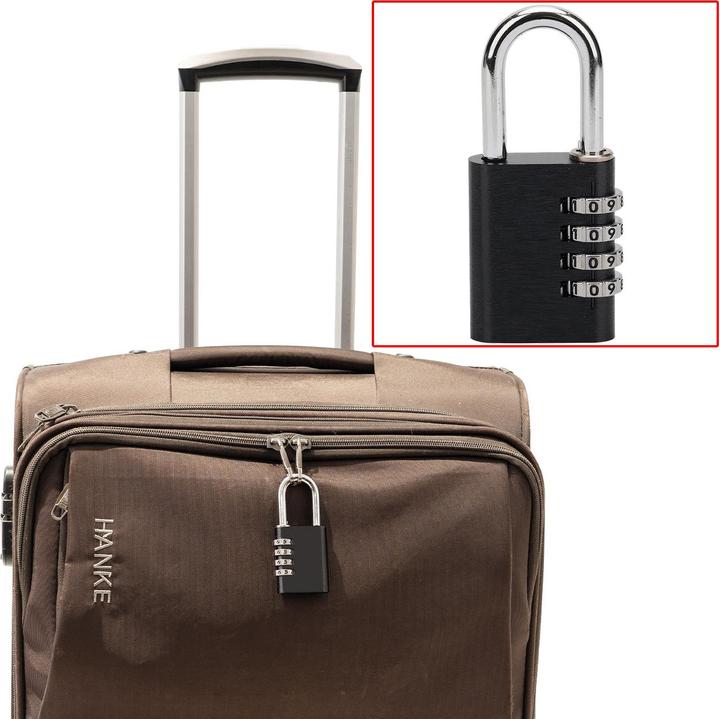 Image du produit Casativo Cadenas à combinaison entièrement métallique, 4 chiffres