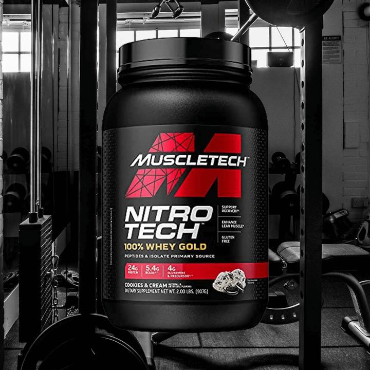 Image du produit Muscle Tech Performance Series Nitro Tech 100% Whey Gold (Cookies and Cream, 1 pcs, 900 g)