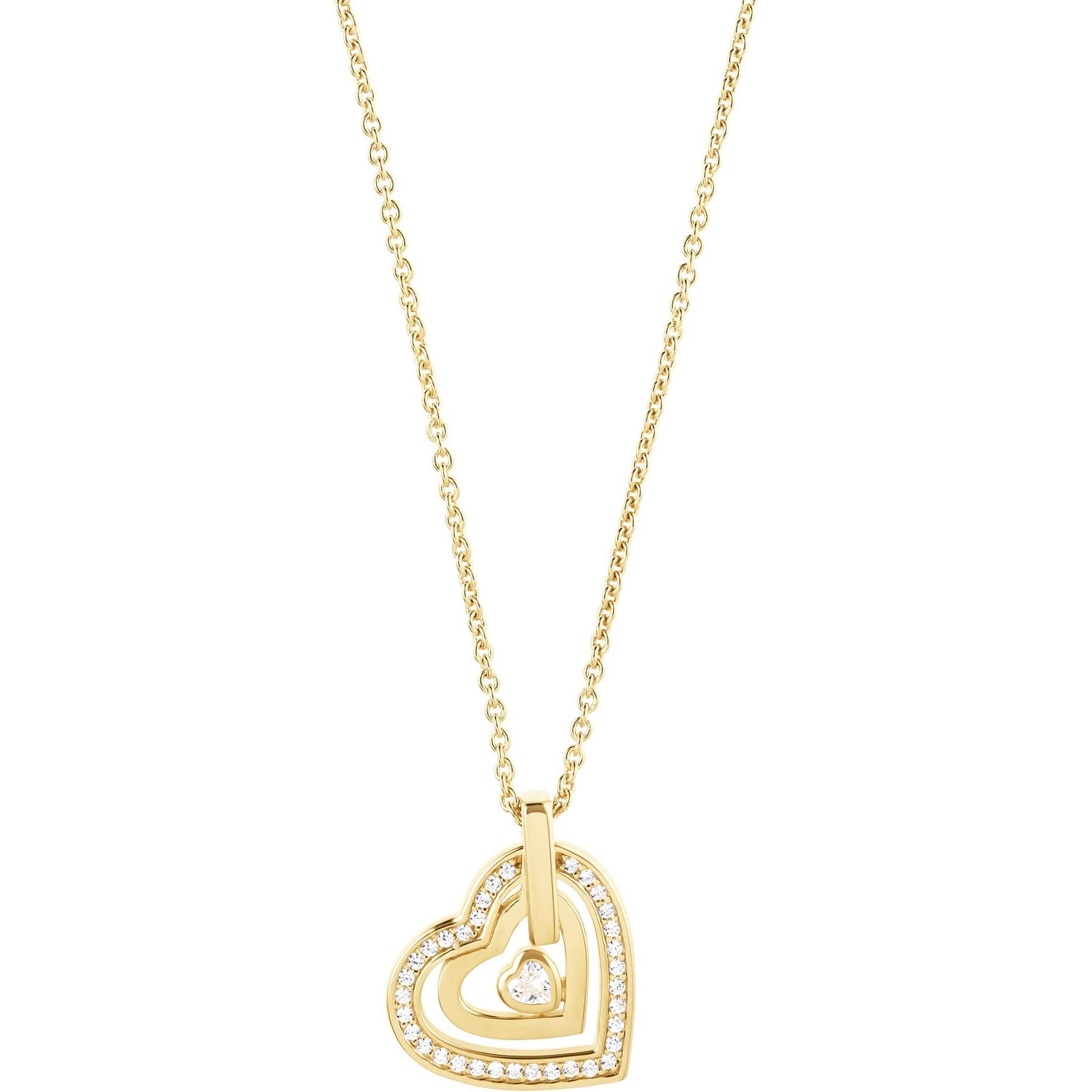 Jette, Halsschmuck, Kette HEARTS, (925er Silber, 48 cm)