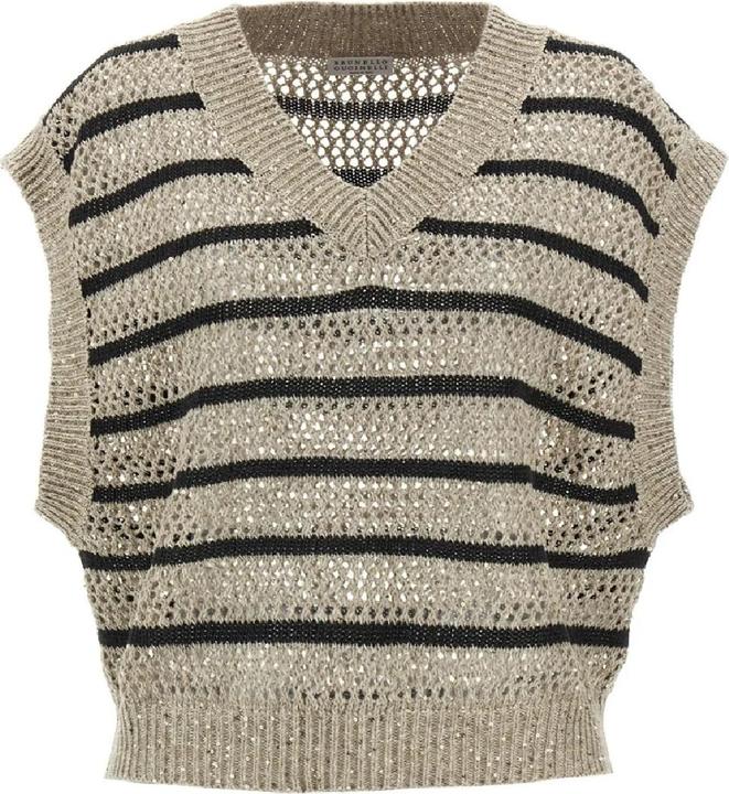 Image du produit Brunello Cucinelli Scollo V M/c (M)