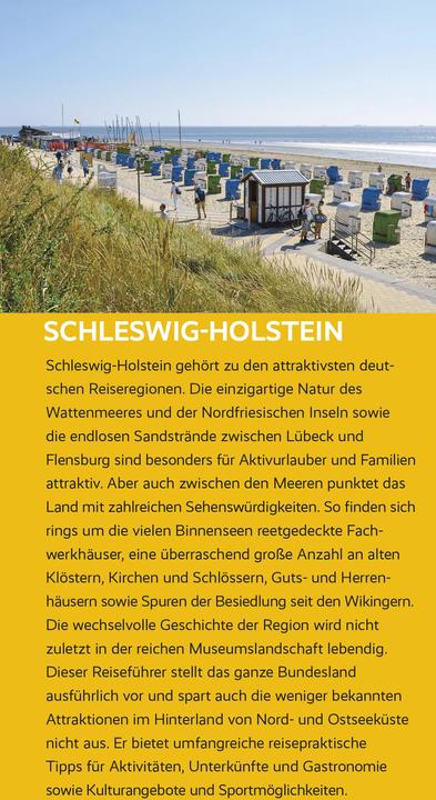Produktbild Reiseführer Schleswig-Holstein (Deutsch, Franz-Josef Krücker, 2023)