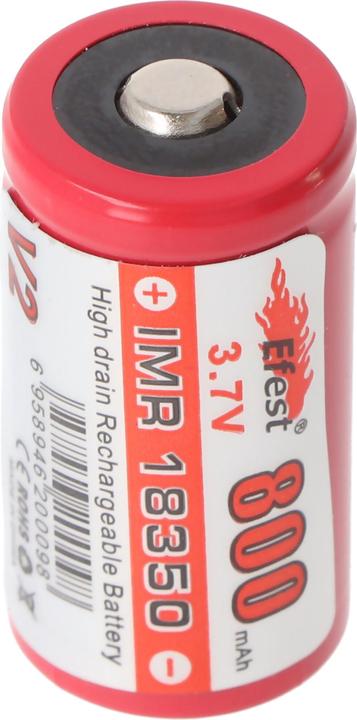Image du produit Efest Akku IMR 18350 V2 (Pluspol erhöht) (18350, 800 mAh)