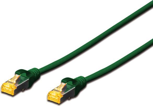 Actual product image Digitus CAT 6A S/FTP patch cord, 10 pieces (S/FTP, CAT6a, 0.50 m)