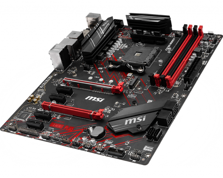 Actual product image MSI B450 Gaming Plus MAX (AM4, AMD B450, ATX)