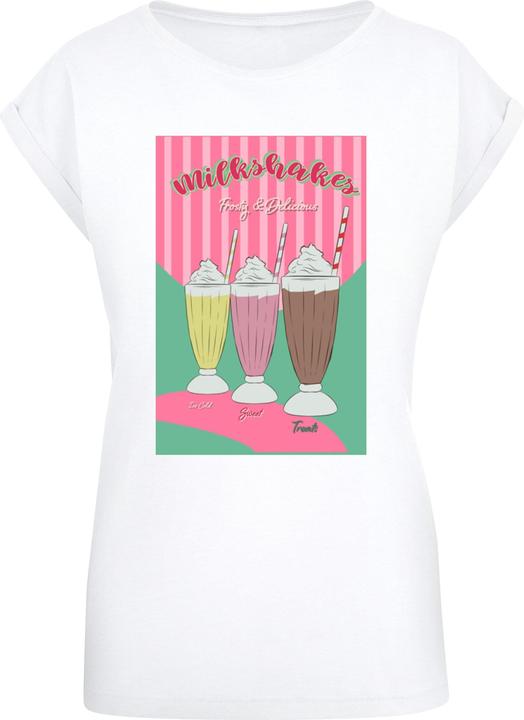 Produktbild Mister Tee MisterTee Ladies Milkshake Tee - Extended Shoulder Tee - 178079 (L)