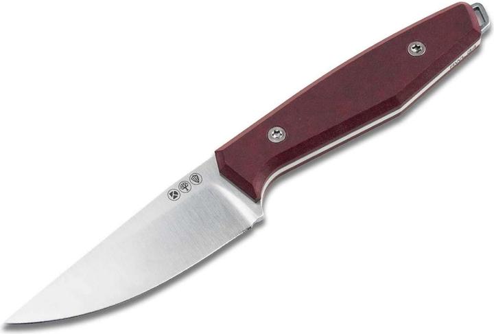 Böker Daily Knives AK1 Droppoint Richlite Redstone (7.90 cm)